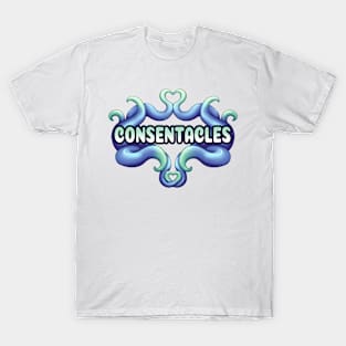 Blue Consentacles T-Shirt